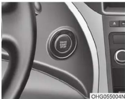 HYUNDAI Azera (2016) - ENGINE START/STOP BUTTON - 1