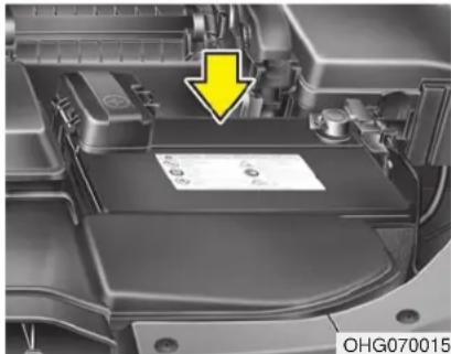 HYUNDAI Azera (2016) - BATTERY - 1