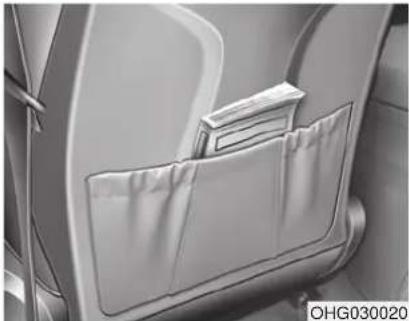 HYUNDAI Azera (2016) - CAUTION - Seat damage - 1