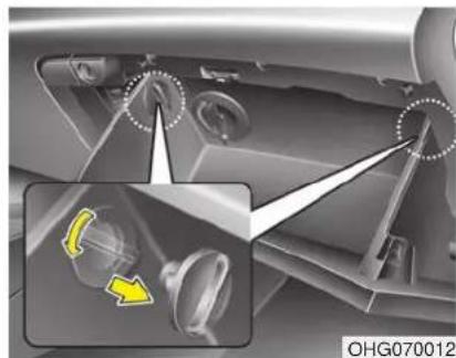 HYUNDAI Azera (2016) - Filter replacement - 1