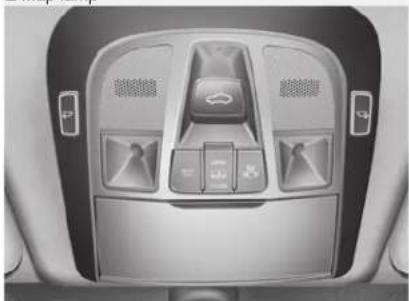 HYUNDAI Azera (2016) - WARNING - Interior lights - 1
