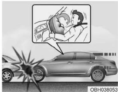 HYUNDAI Azera (2016) - WARNING - Air bag sensors - 1