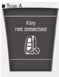 Type A Key not detected