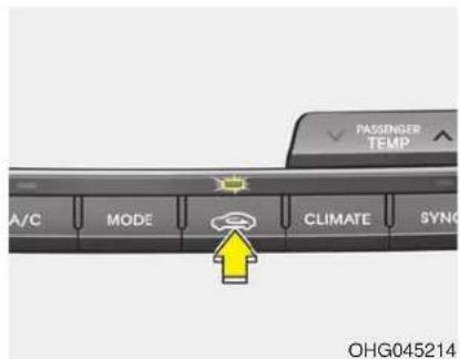 PASSENGER TEMP A/C MODE CLIMATE SYNC OHG045214