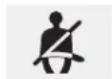 HYUNDAI Azera (2016) - Seat belt warning - 1