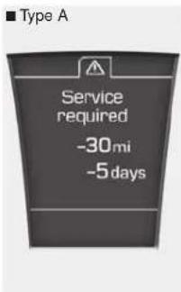 ■ Type A Service required -30 mi -5 days