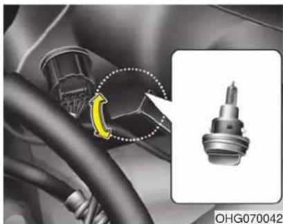 HYUNDAI Azera (2016) - Headlight (bulb type) - 1