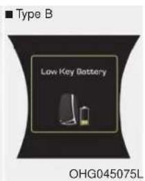 ■ Type B Low Key Battery OHG045075L