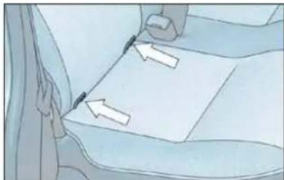 CITROEN Berlingo First Dag (2009) - "ISOFIX" MOUNTINGS - 2