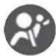 CITROEN Berlingo First Dag (2009) - Passenger air bag disarmed warning light \* - 1