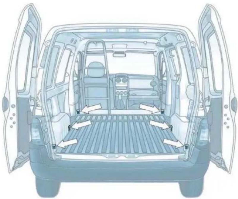 CITROEN Berlingo First Dag (2009) - LASHING RINGS - 2