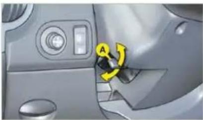 CITROEN Berlingo First Dag (2009) - Electric control for the passenger's side mirror - 1