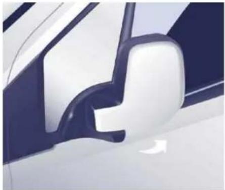 CITROEN Berlingo Dag (2010) - Electric exterior mirrors - 1