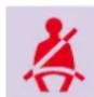 CITROEN Berlingo Dag (2010) - Driver's seat belt not fastened warning light - 1