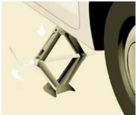 CITROEN Berlingo Dag (2010) - Changing a wheel - 2