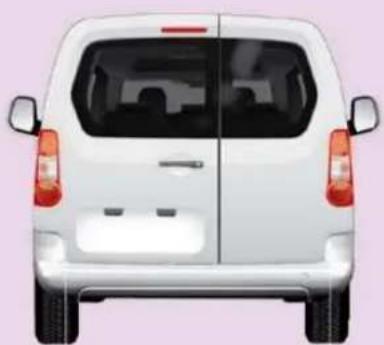 CITROEN Berlingo Dag (2010) - Vehicles fitted with a manual gearbox (diesel version) - 3