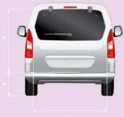 CITROEN Berlingo Dag (2010) - Dimensions - 2