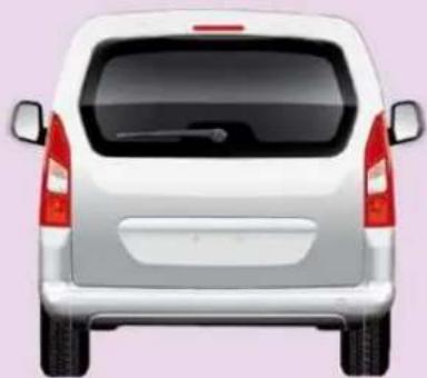 CITROEN Berlingo Dag (2010) - Vehicles fitted with a manual gearbox (diesel version) - 4