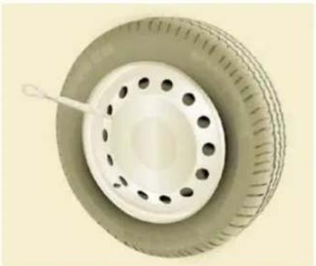 CITROEN Berlingo Dag (2010) - SPARE WHEEL - 1