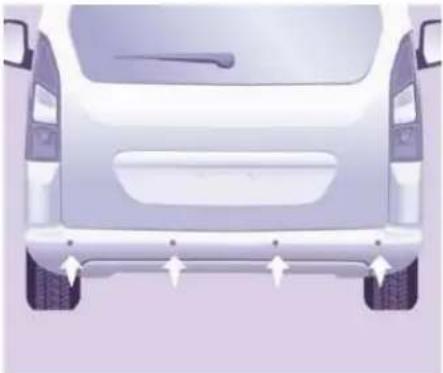 CITROEN Berlingo Dag (2010) - Parking assistance - 1