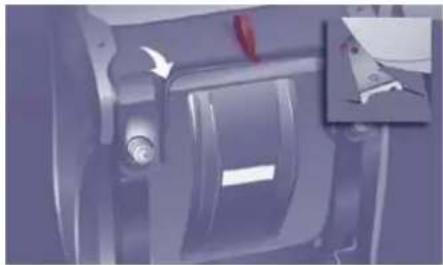 CITROEN Berlingo Dag (2010) - Repositioning the seat - 3