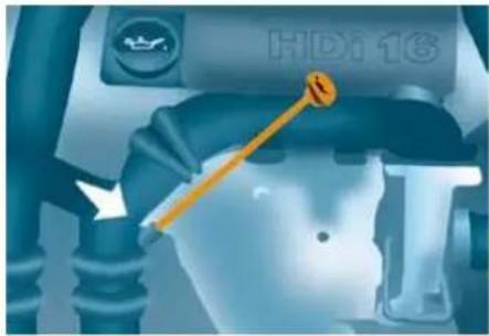 CITROEN Berlingo Dag (2010) - Dipstick - 1