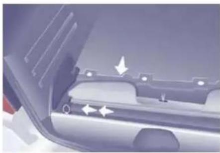 CITROEN Berlingo Dag (2010) - Stowing rings - 4