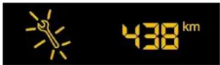 438 km