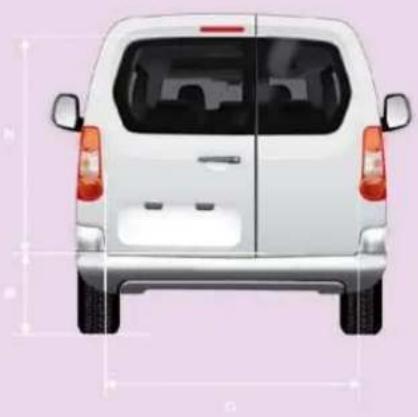 CITROEN Berlingo Dag (2010) - Dimensions - 1
