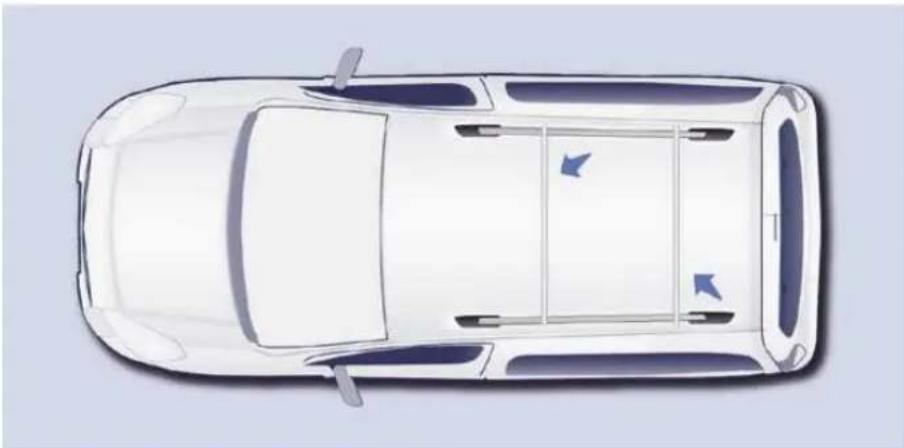 CITROEN Berlingo Dag (2010) - Recommendations for loading on the roof: - 2