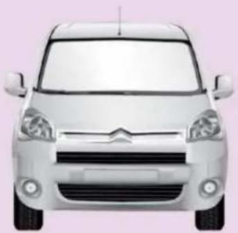 CITROEN Berlingo Dag (2010) - Vehicles fitted with a manual gearbox (diesel version) - 1