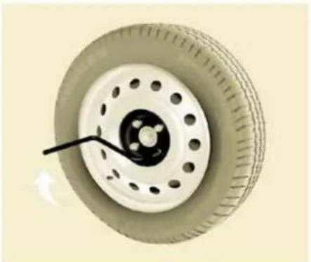 CITROEN Berlingo Dag (2010) - Changing a wheel - 1