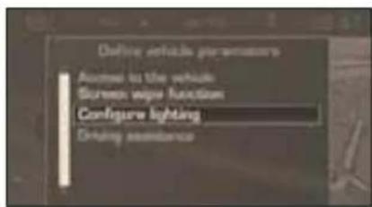 PEUGEOT 308 Dag (2007) - Define the vehicle parameters - 1