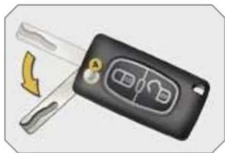 PEUGEOT 308 Dag (2007) - Deadlocking using the key - 1