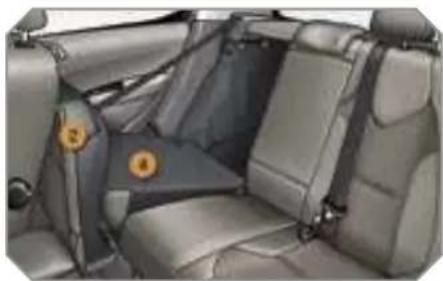 PEUGEOT 308 Dag (2007) - Returning the seat back to its original position - 1