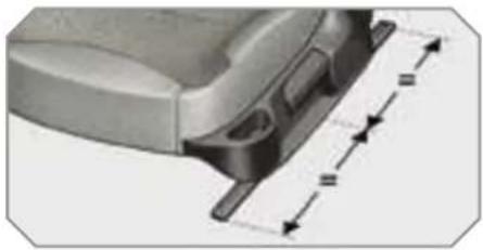 PEUGEOT 308 Dag (2007) - INSTALLING A CHILD SEAT USING A THREE POINT SEAT BELT - 4