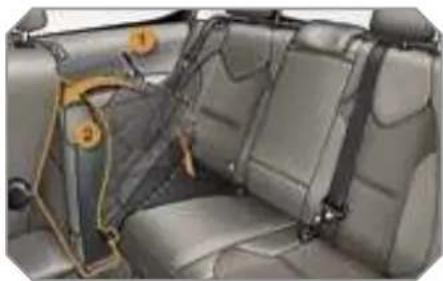 PEUGEOT 308 Dag (2007) - Folding the seat - 1