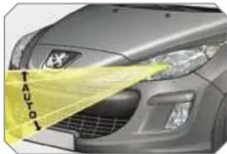 PEUGEOT 308 Dag (2007) - AUTOMATIC ADJUSTMENT OF THE DIRECTIONAL HEADLAMPS - 1
