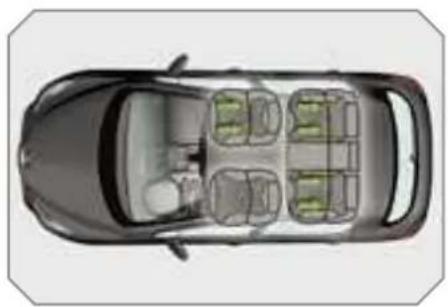 PEUGEOT 308 Dag (2007) - "ISOFIX" MOUNTINGS - 1