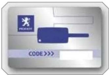 PEUGEOT 308 Dag (2007) - Confidential card - 1