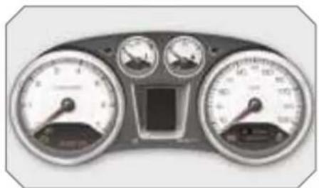 PEUGEOT 308 Dag (2007) - Specific warning lights - 1