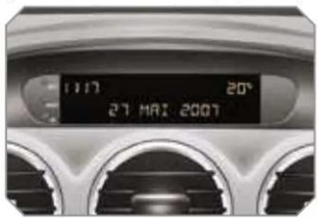 PEUGEOT 308 Dag (2007) - MULTIFUNCTION DISPLAYS - 1