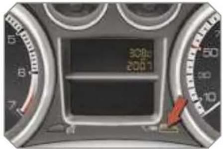 PEUGEOT 308 Dag (2007) - Total distance recorder - 1