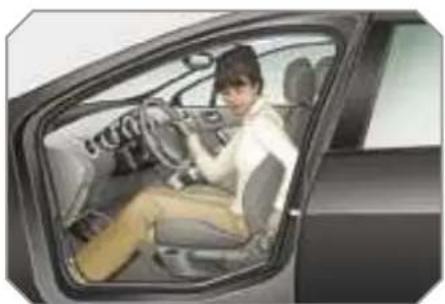 PEUGEOT 308 Dag (2007) - Seat back angle adjustment - 5