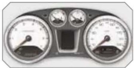 PEUGEOT 308 Dag (2007) - Warning lights - 2