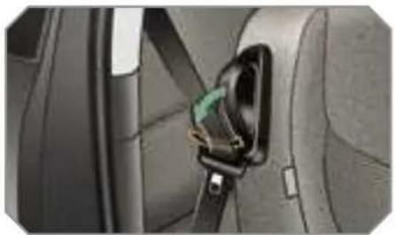 PEUGEOT 308 Dag (2007) - Front seat belts - 1
