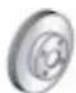 PEUGEOT 308 Dag (2007) - Brake disc wear status - 1