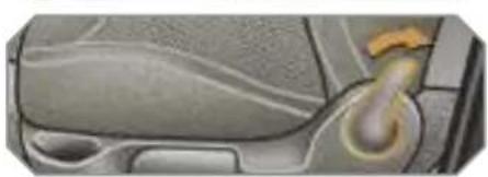 PEUGEOT 308 Dag (2007) - Seat back angle adjustment - 6