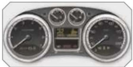 PEUGEOT 308 Dag (2007) - Warning lights - 1