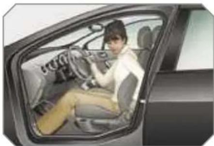 PEUGEOT 308 Dag (2007) - Driver's seat adjustment - 3